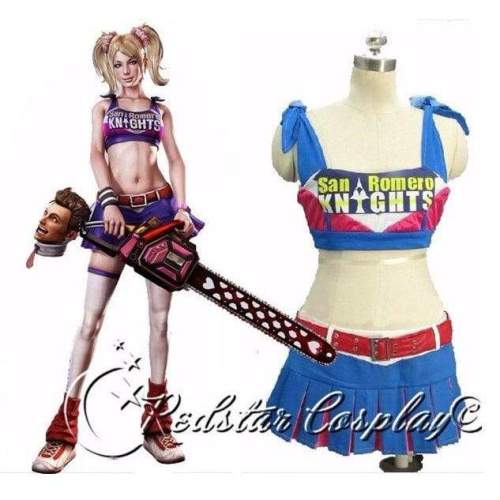Juliet Starling Cheerleader Lollipop Chainsaw Cosplay Custom For Any Size