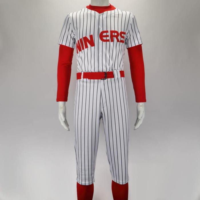 Star Trek Deep Space Nine Cosplay The Niners Baseball Outfit Pants Full Set New