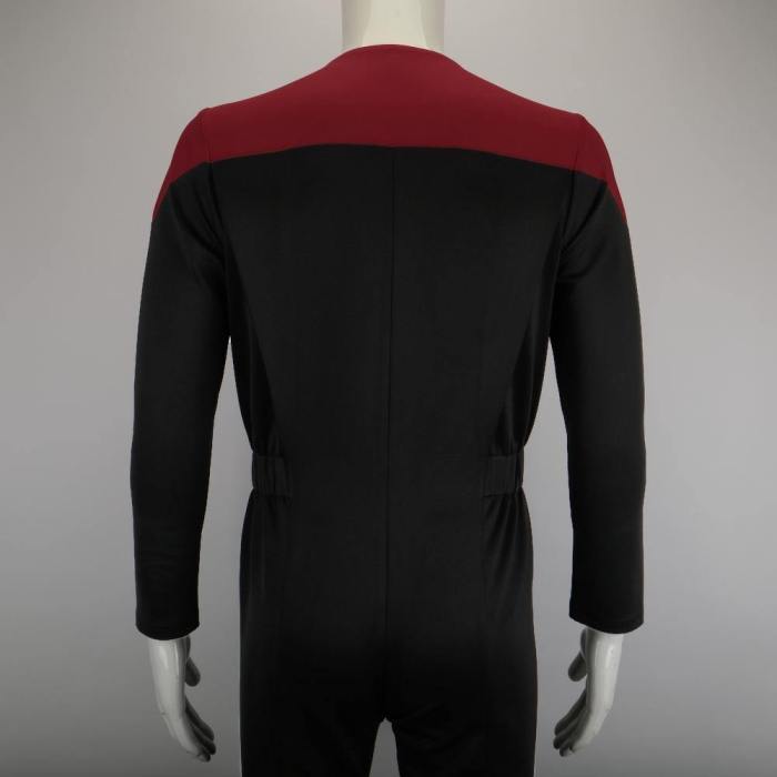 Star Trek Deep Space Nine Trek Commander Sisko Duty Uniform Jumpsuit Cosplay Costumes Halloween Party Prop