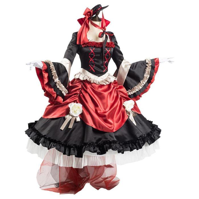 Identity V Mary Bloody Queen Dress Outfits Halloween Carnival Suit Cosplay Costume