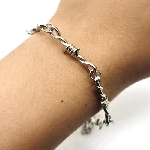 Delicate Barbed Wire Style Bracelet