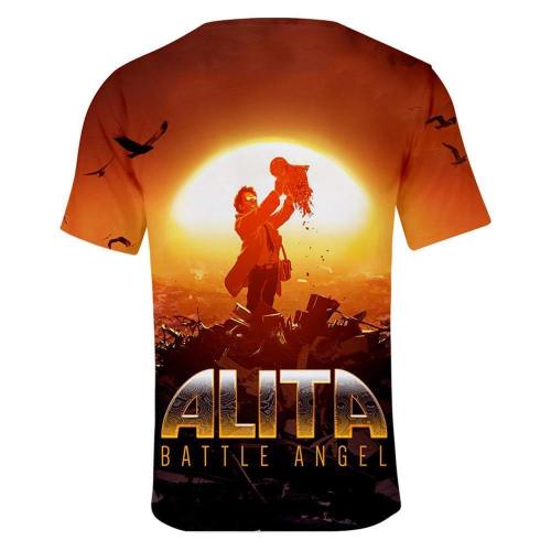 Alita T-Shirt - Battle Angel Graphic T-Shirt Csos986