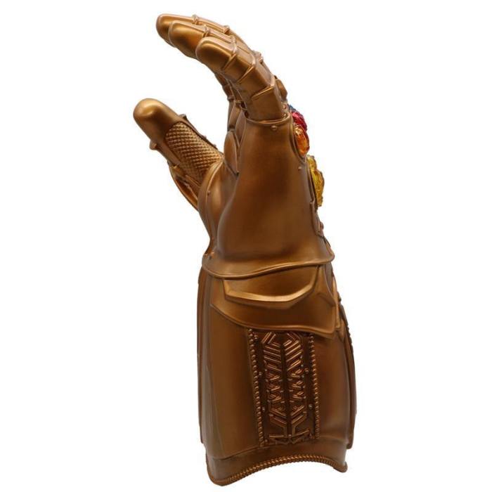 Avengers 4 Iron Man Thanos Gloves Latex Mask Halloween Cosplay Props
