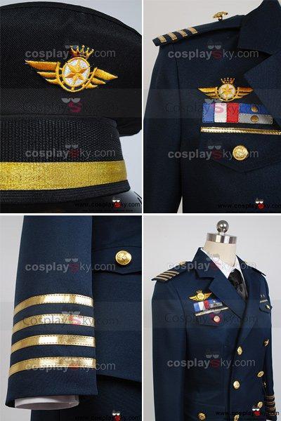 Uta No Prince-Sama Shining Airlines Commander Uniform Costume