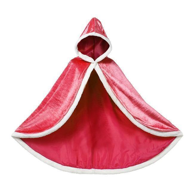 Girls Classic Cloak Red Cosplay Costume Elena Of Avalor Adventure Halloween Ball Gown Outfits