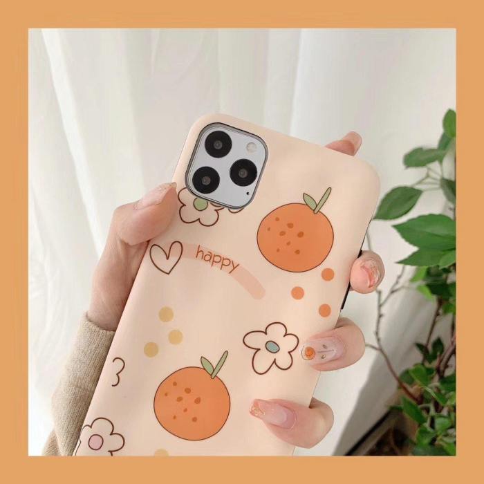 Simple Happy Orange Phone Case