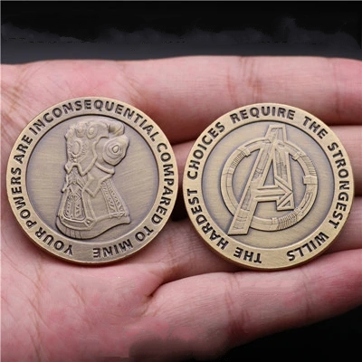 Star Wars Jojo Zelda Zoro Luffy Shield Demon Angel Badge Coins Gifts