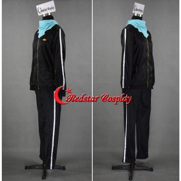 Anime Noragami Yato Cosplay Costume Sports Suit Clothes Pants Scarf Christmas