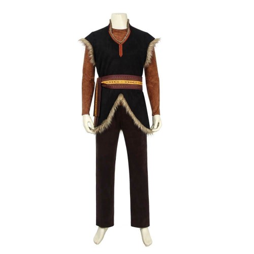 Frozen 2 Kristoff Costumes Halloween Cosplay Suit