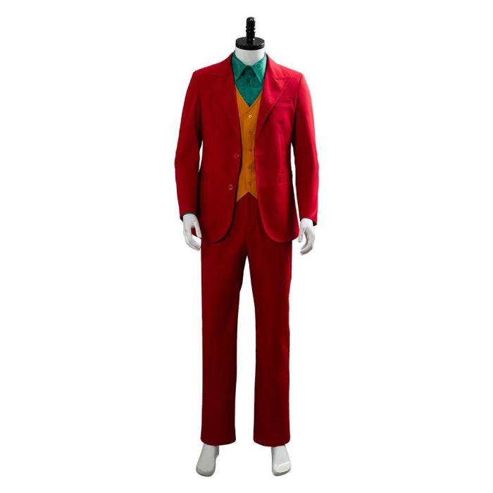 Joker Origin Romeo  Film Dc Movie Joaquin Phoenix Arthur Fleck Cosplay Costume Outfit Suit Uniform