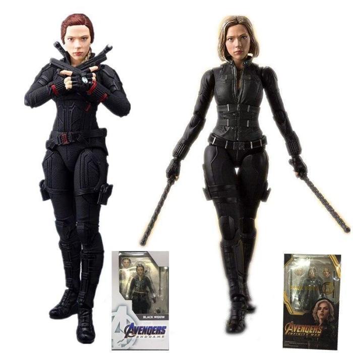Avengers Figuarts Black Widow Action Figure Model Toys Doll For Gift