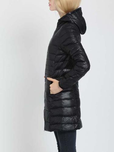 Women Lightweight Hooded Puffer Jacket