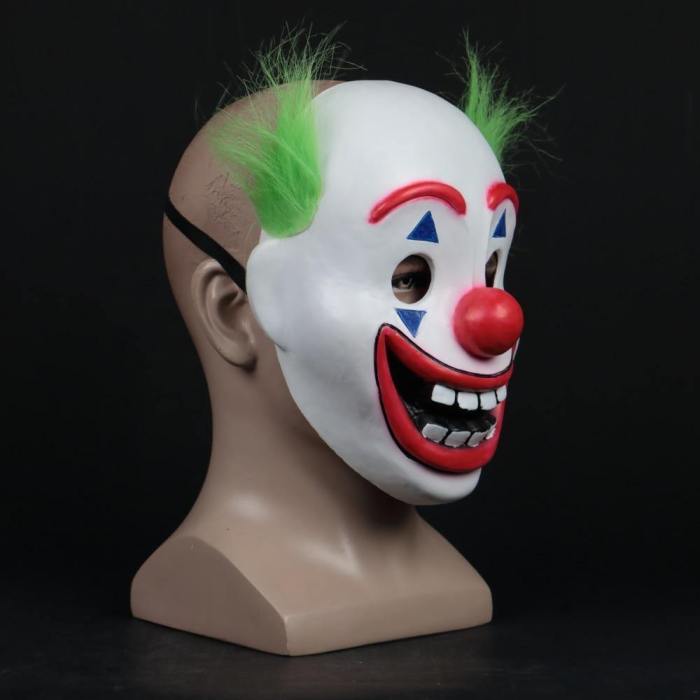 Joker Pennywise Stephen King It Chapter 2 Latex Mask Costumes Props