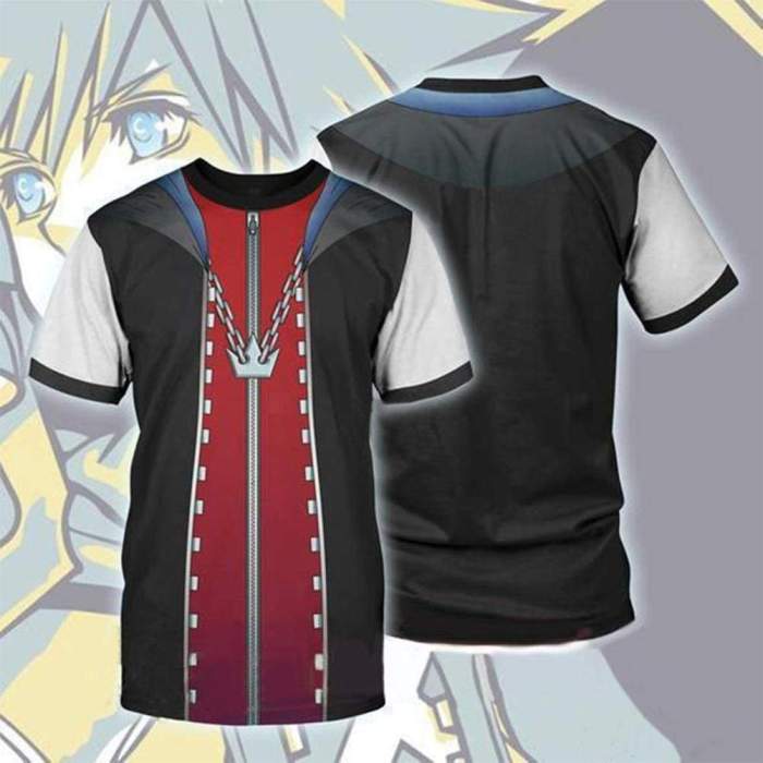 Kingdom Hearts T-Shirt - Anime T-Shirt Cps817