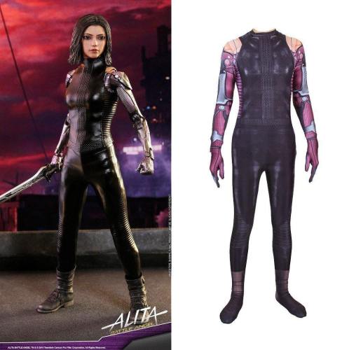 Halloween Women Kids Game Kostuum Cosplay Alita: Battle Angel Alita Costume Zentai Bodysuit Suit Jumpsuits 3D Print Fullbody