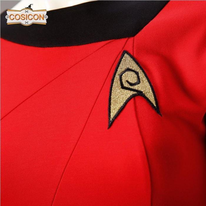 Star Trek Tos The Original Series Female Duty Uniform Dress Cosplay Costumes