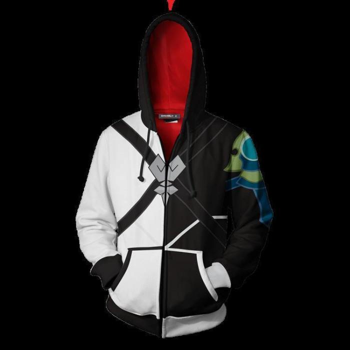 Kingdom Hearts Ventus Hoodie Cosplay Jacket Zip Up
