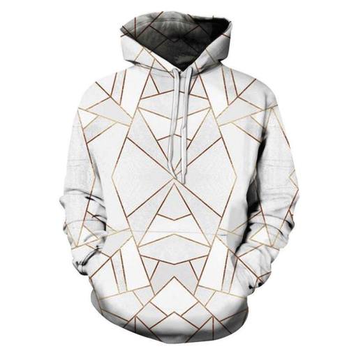 Fancy Triangle 3D - Sweatshirt, Hoodie, Pullover
