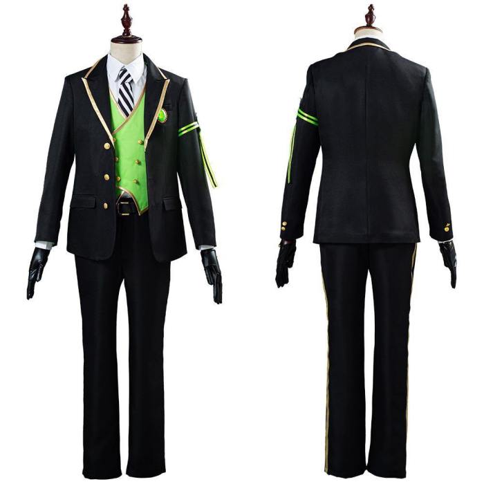 Game Twisted-Wonderland Malleus/Sebek/Silver Uniform Outfit Halloween Carnival Costume Cosplay Costume For Adult