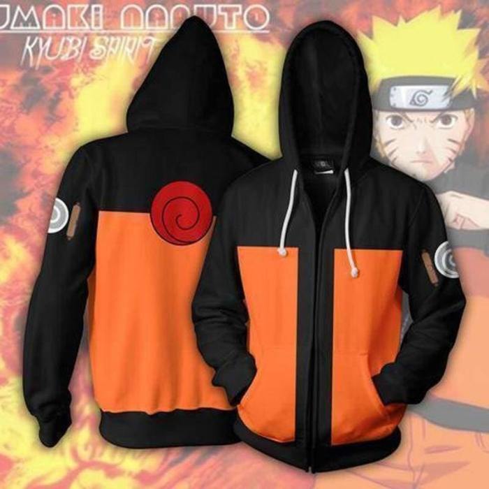 Naruto Hoodie-Naruto Uzumaki Young Ninja Hoodie