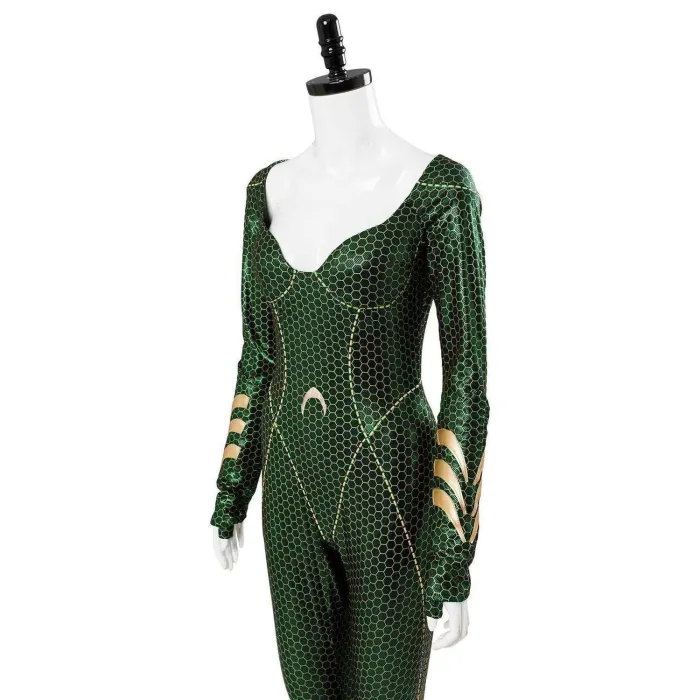 Aquaman Mera Jumpsuit Outfit Cosplay Costume