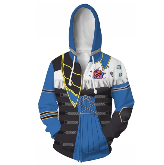 Bloodstained: Ritual Of The Night Sweatshirt Hooded Jacket Game Cosplay Costume