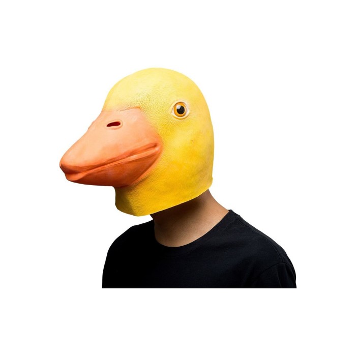 Duck Mask Halloween Animal Latex Mask Full Face Mask Adult Cosplay Props