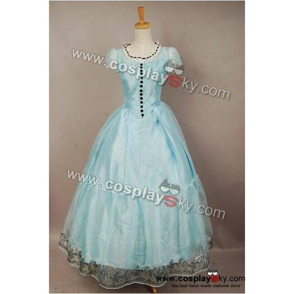 Tim Burton'S Alice In Wonderland Alice Blue Dress Costume