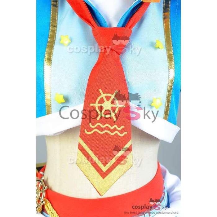 Lovelive! Hoshizora Rin Navy Costume Cosplay Costume