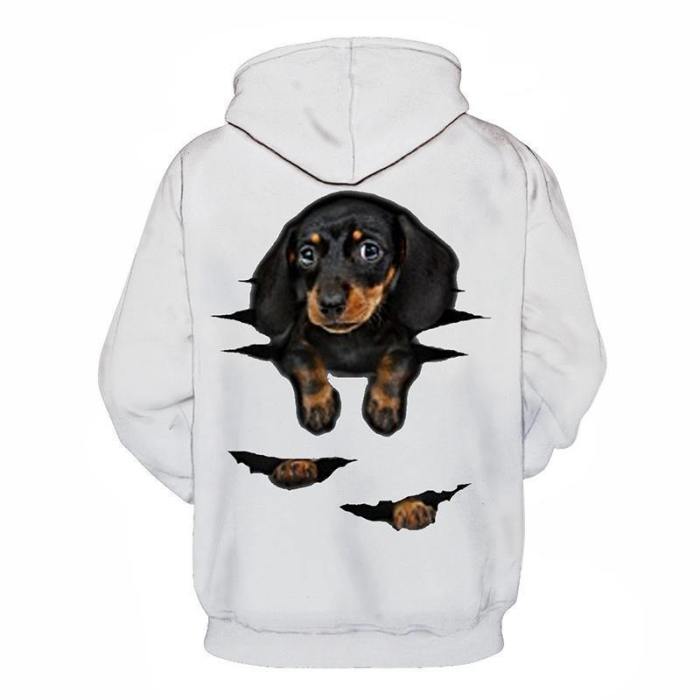 Just A Hanging Dog 3D - Sweatshirt, Hoodie, Pullover