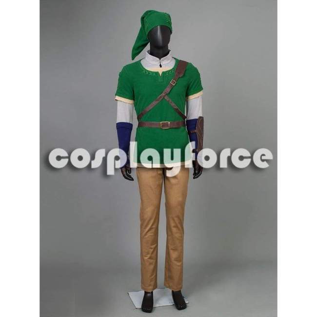 The Legend of Zelda Link Cosplay Costume mp002609