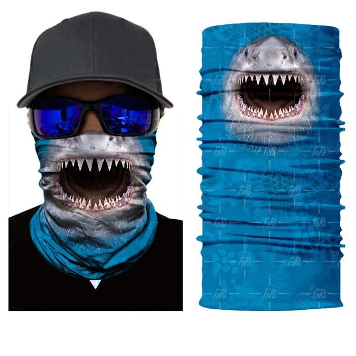 Multi-Functional 3D Seamless Head Wear Face Mask Neck Gaiter - Ultimate Collection