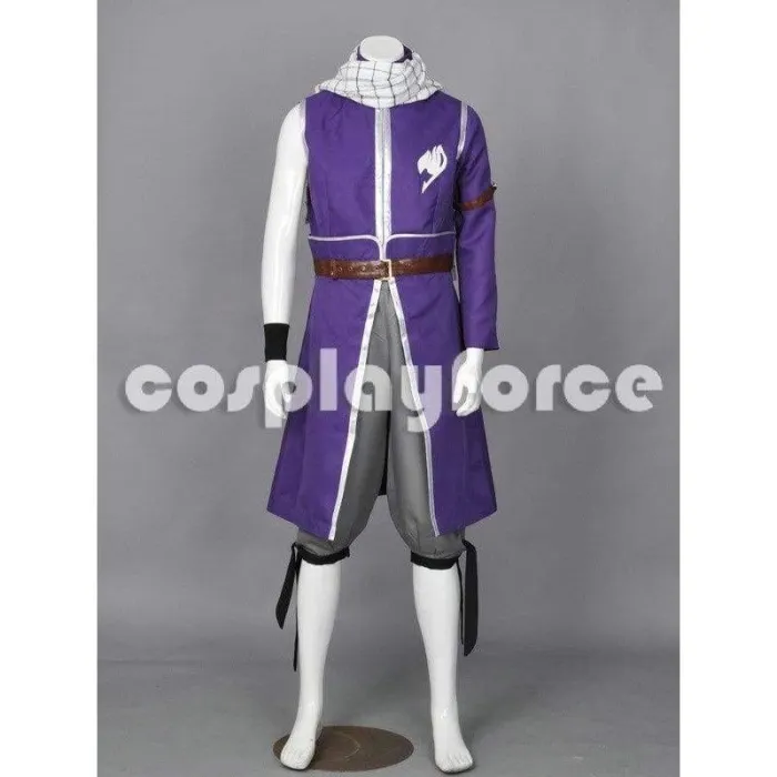Fairy Tail Grand Magic Games Natsu Dragneel Cosplay Costume