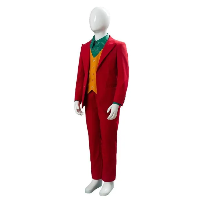Joker Origin Romeo Joaquin Phoenix Arthur Fleck Suit Cosplay Costume For Kids