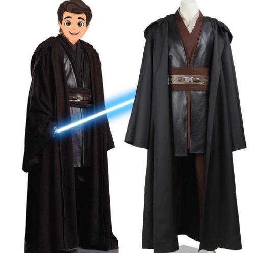 Star Wars Costume Adult Cosplay Anakin Skywalker Outfit Halloween Carnival Party Costume Jedi Anakin Costume Custom Made