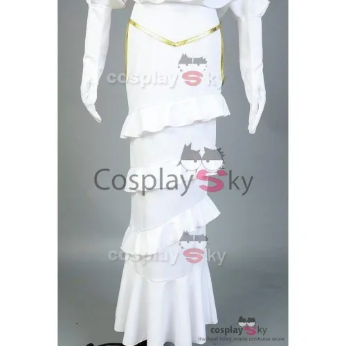 Overlord Albedo White Dress Cosplay Costume
