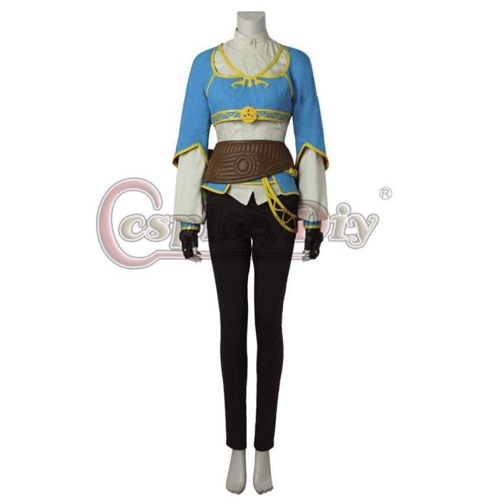 The Legend of Zelda: Breath of the Wild Leading Lady Cosplay Costume For Halloween Custom Made