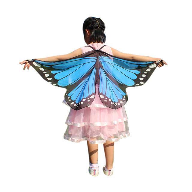 Newly Design Butterfly Wings Kids Boys Girls Costume