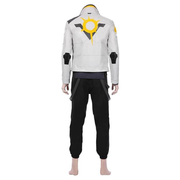 Game Valorant-Phoenix Men Jacket Pants Suit Halloween Carnival Outfit Cosplay Costume