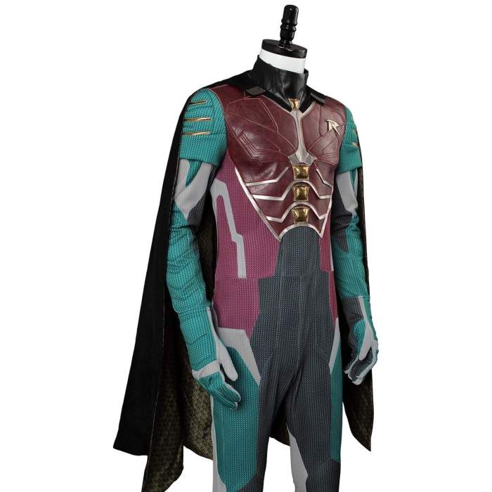 Titans Richard Grayson Robin Nightwing Cosplay Costume Version Two
