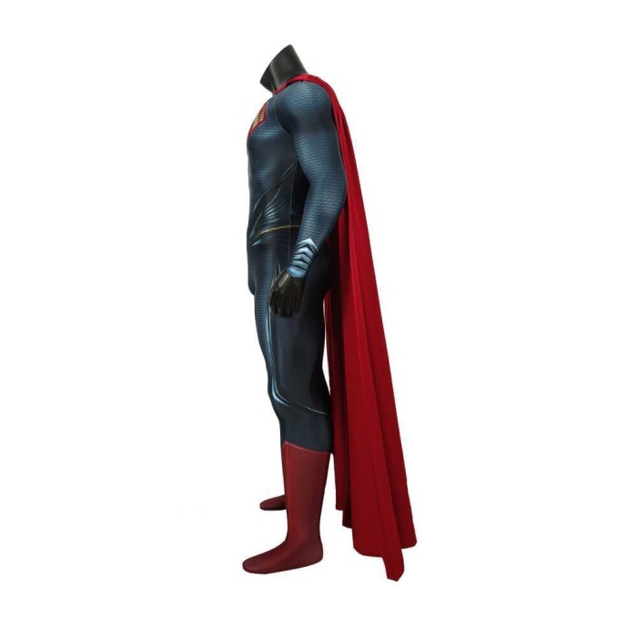 Superman Man Of Steel Superman Costume Jumpsuit