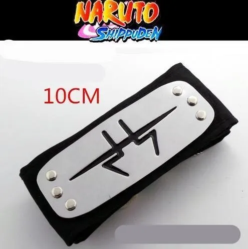 Anime Naruto Headband Leaf Village Logo Konoha Uchiha Itachi Kakashi Akatsuki Members Cosplay Costume Accessories
