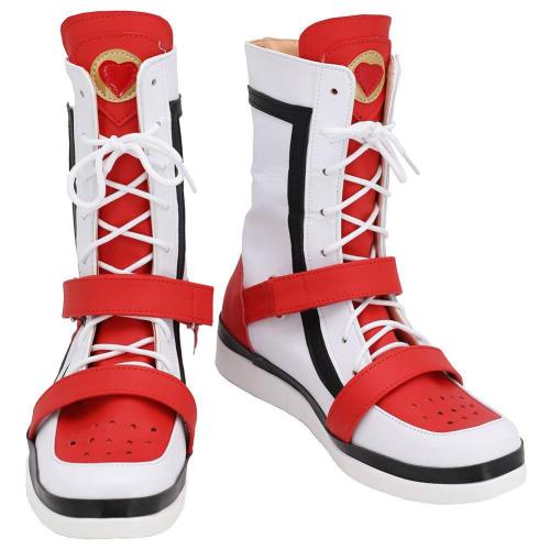 Game Twisted-Wonderland Alice In Wonderland Theme Ace Halloween Boots Cosplay Shoes