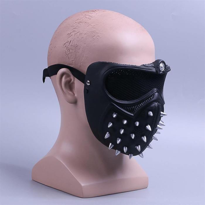 Watch Dogs 2 Marcus Halloween Pvc Punk Led Light Mask Cosplay