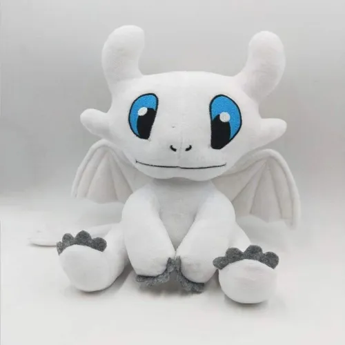 How To Train Your Dragon 3 Plush Toy Toothless Light Fury Plush Toy Doll Gift