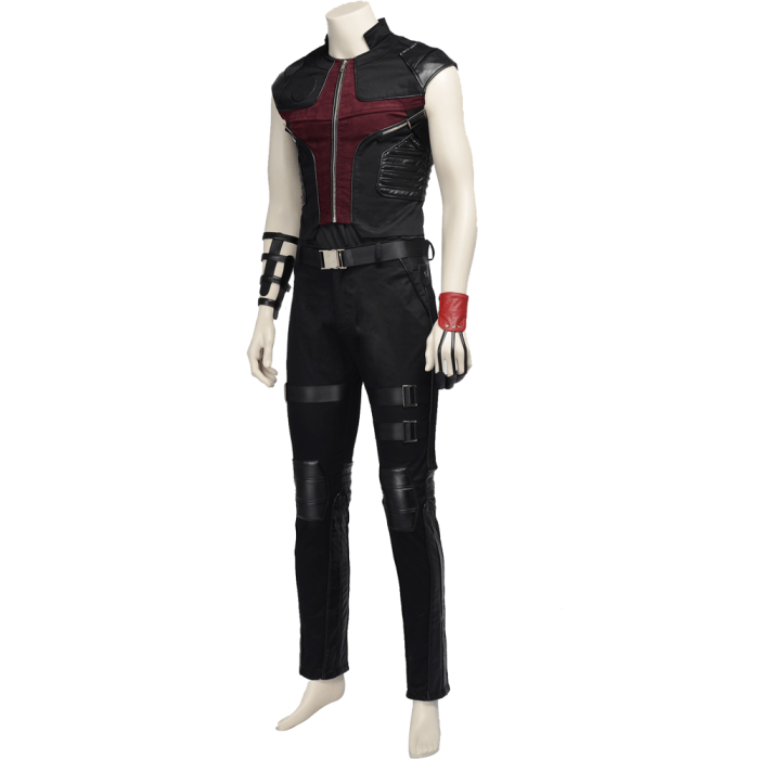 The Avengers Hawkeye Costume Clinton Barton Halloween Cospla Basic Suit