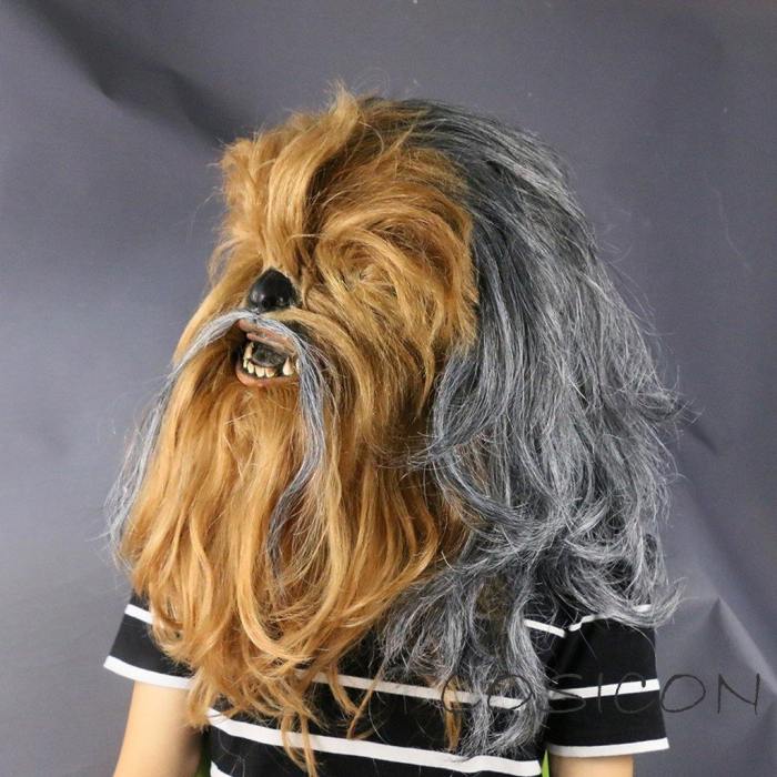 Star Wars The Force Awakens Chewbacca Mask Halloween Cosplay Helmet