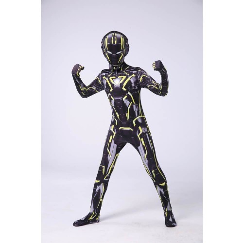 Iron Man 2 Tron 2.0 Jumpsuit Halloween Cosplay Costume