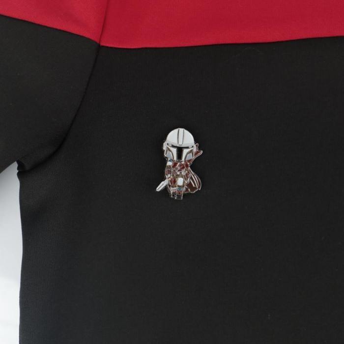 Cosplay Star Wars Mandalorian Baby Yoda Jedi Pin Badge Brooch Accessories Star Wars Action Figure Props
