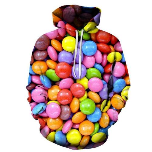 Colorful Candy 3D - Sweatshirt, Hoodie, Pullover
